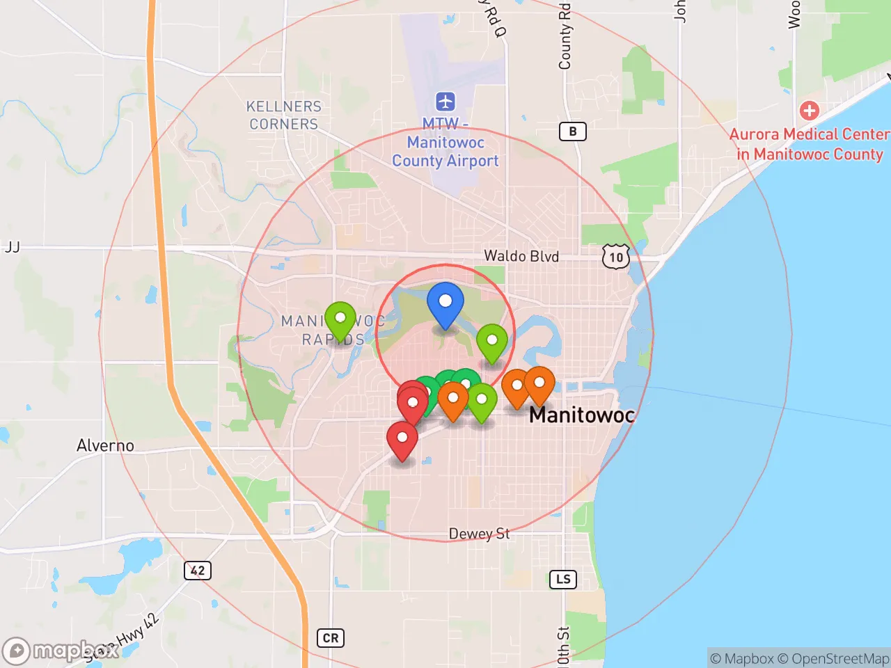 Hood Index scan area