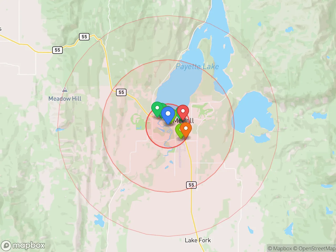 Hood Index scan area