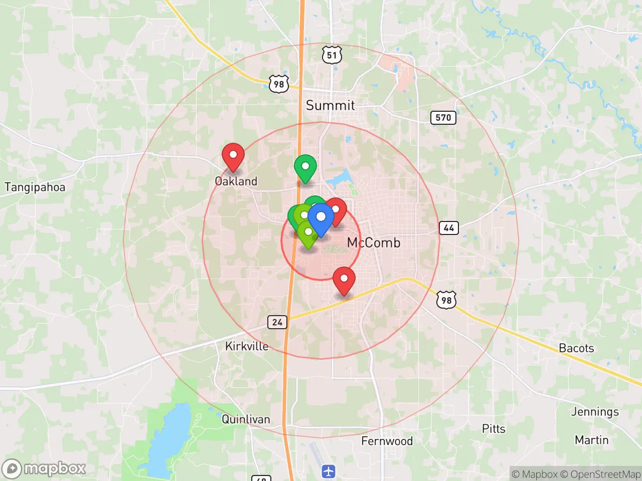 Hood Index scan area