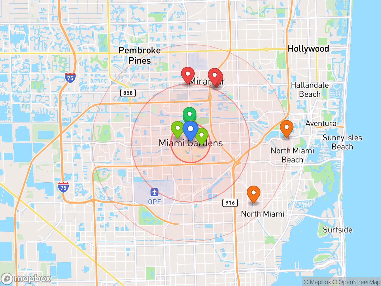 Hood Index scan area