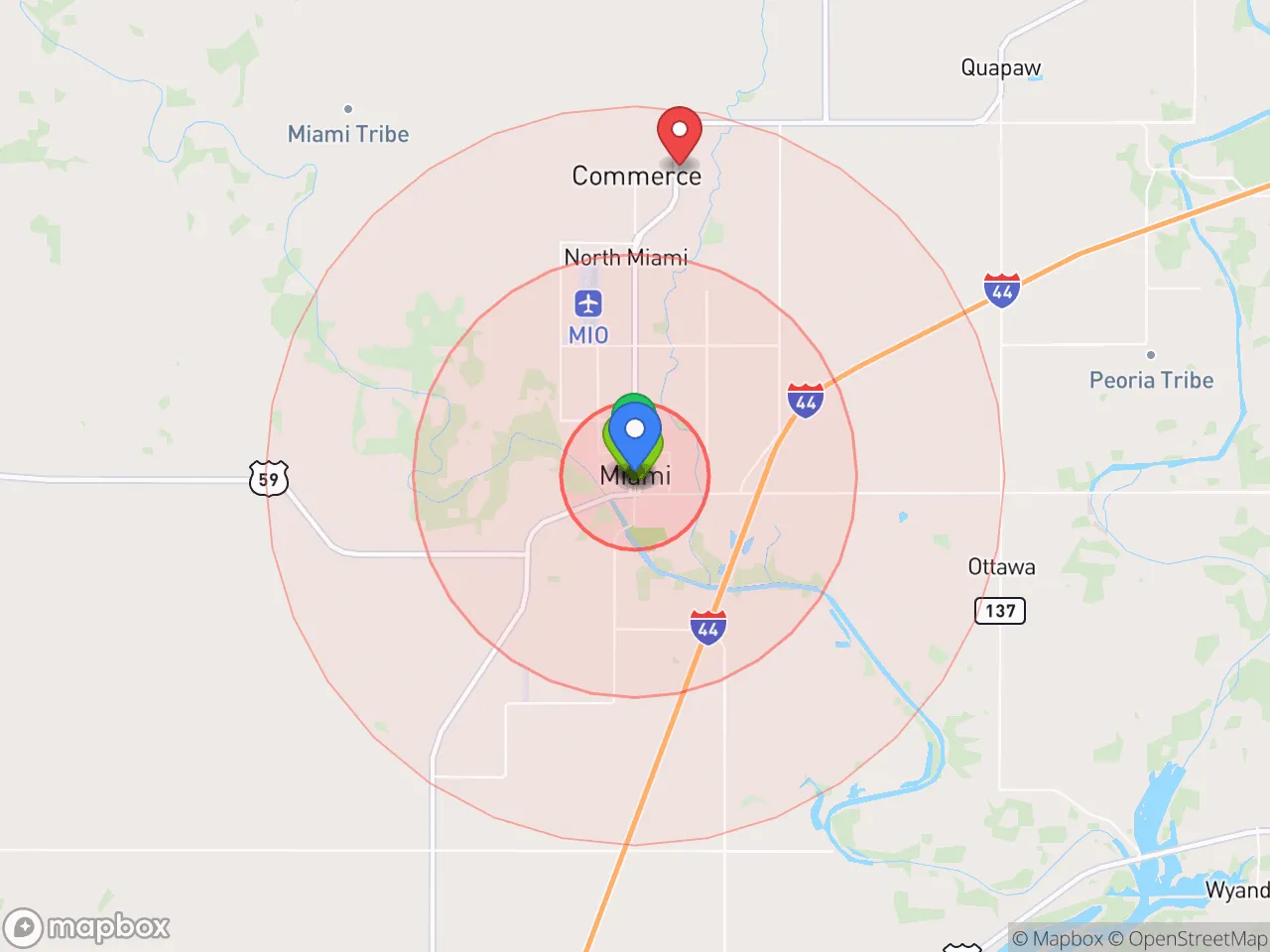 Hood Index scan area