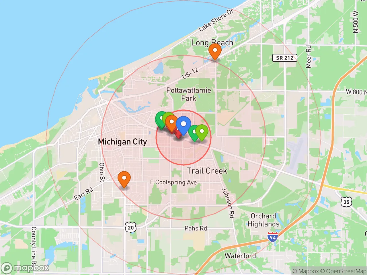 Hood Index scan area