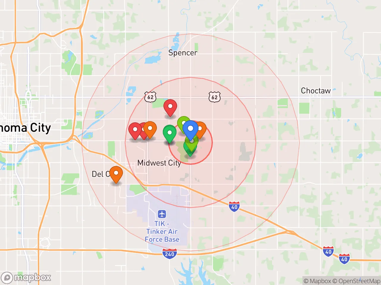 Hood Index scan area