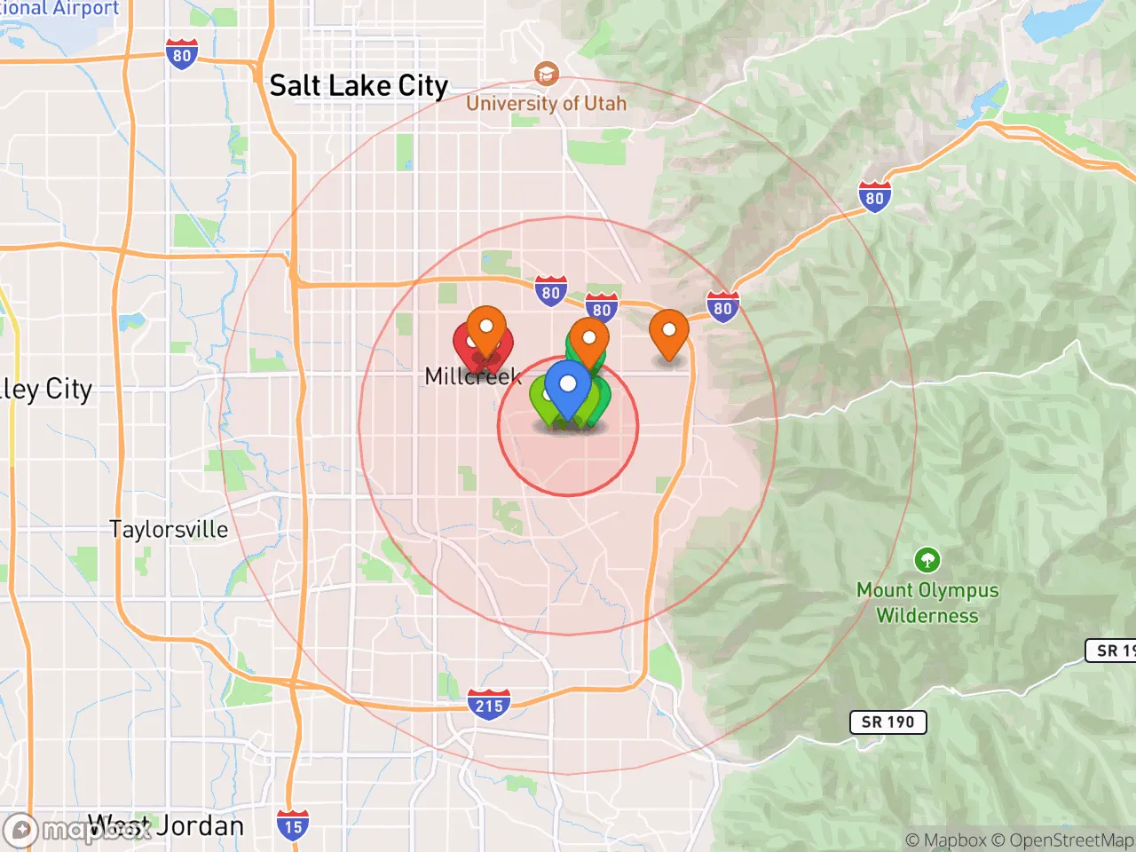 Hood Index scan area