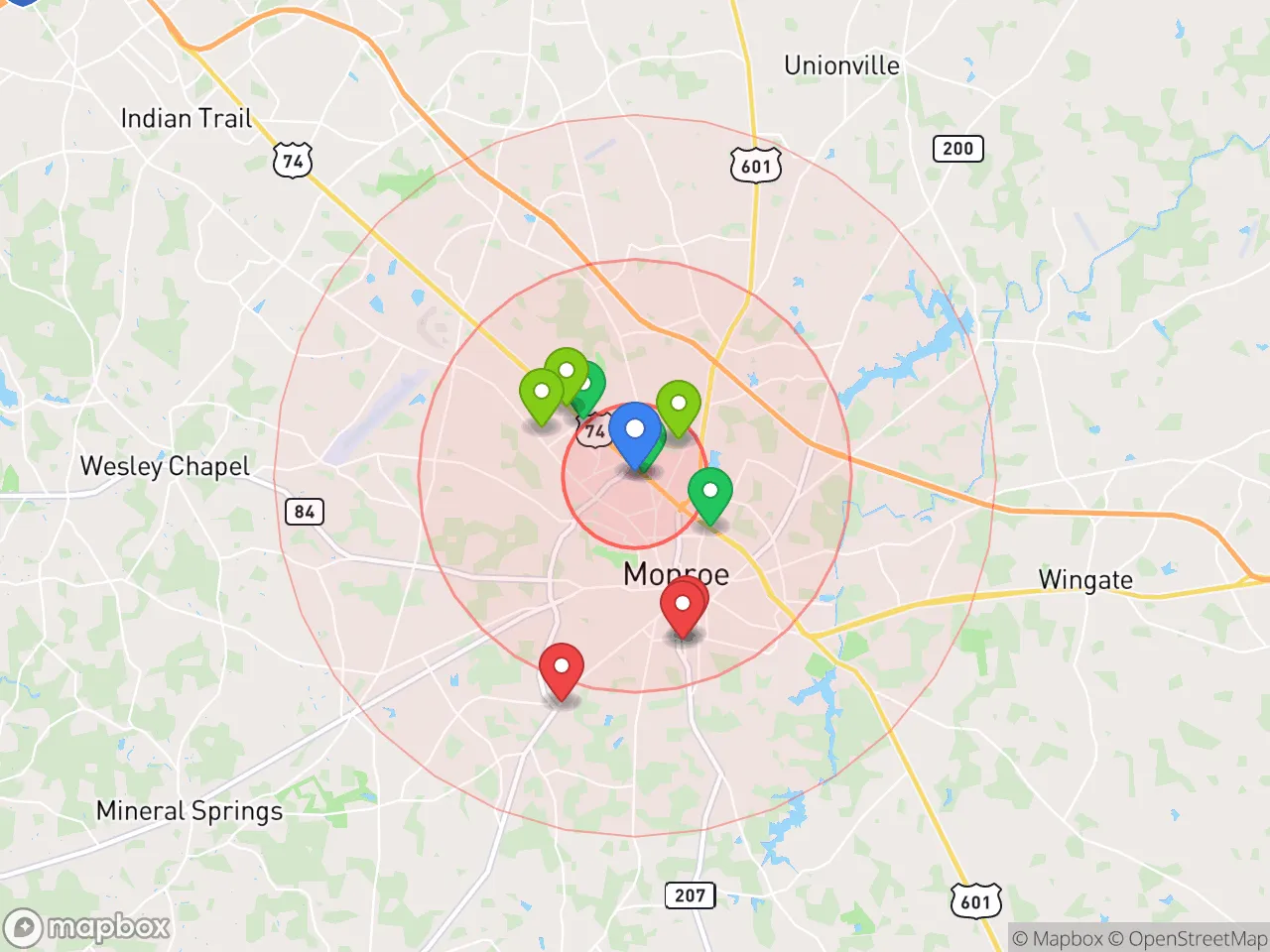 Hood Index scan area