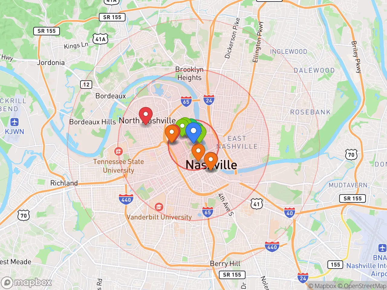 Hood Index scan area