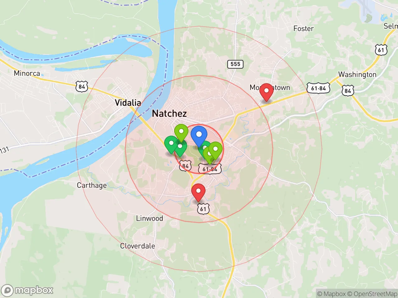 Hood Index scan area