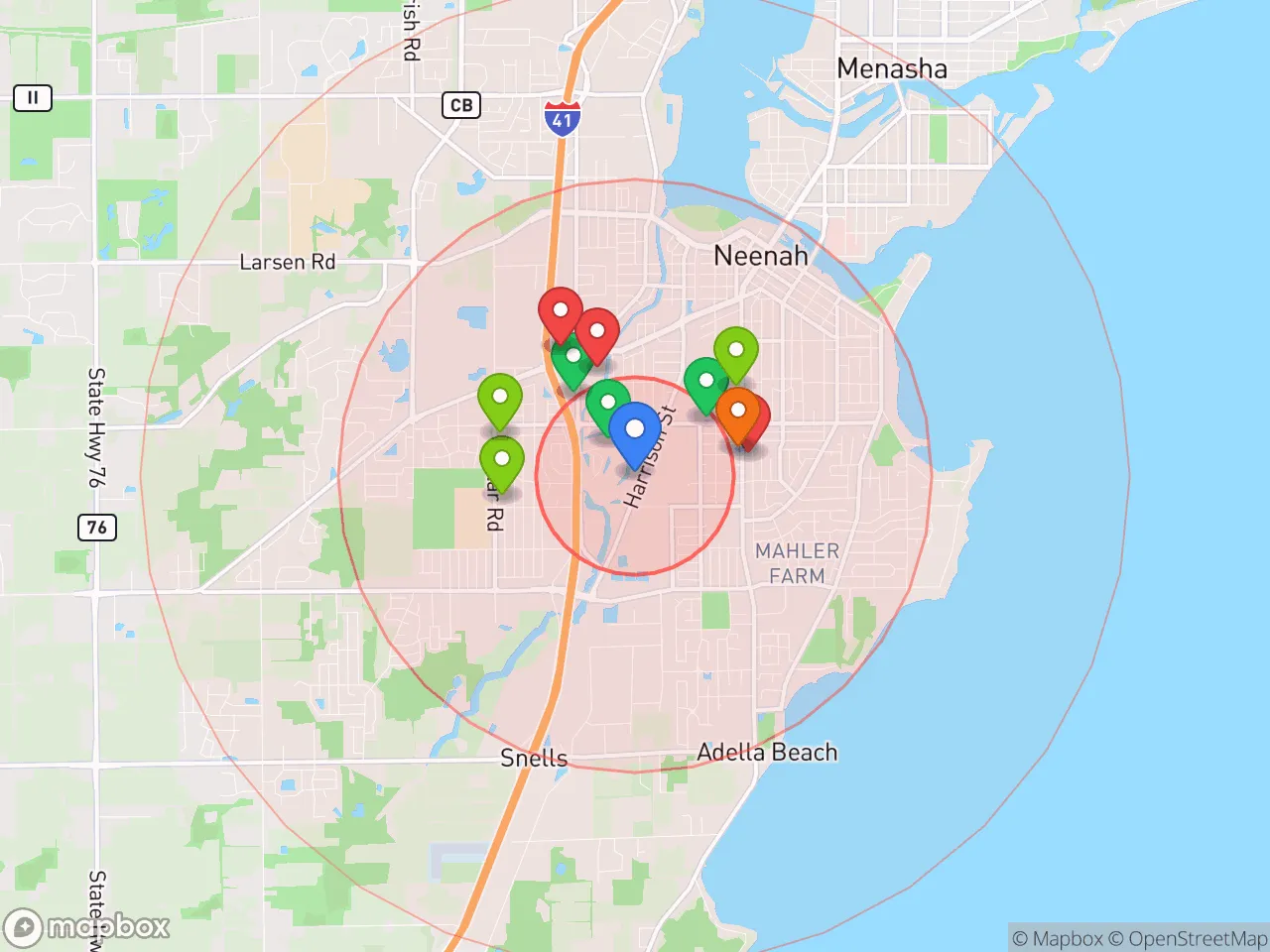 Hood Index scan area