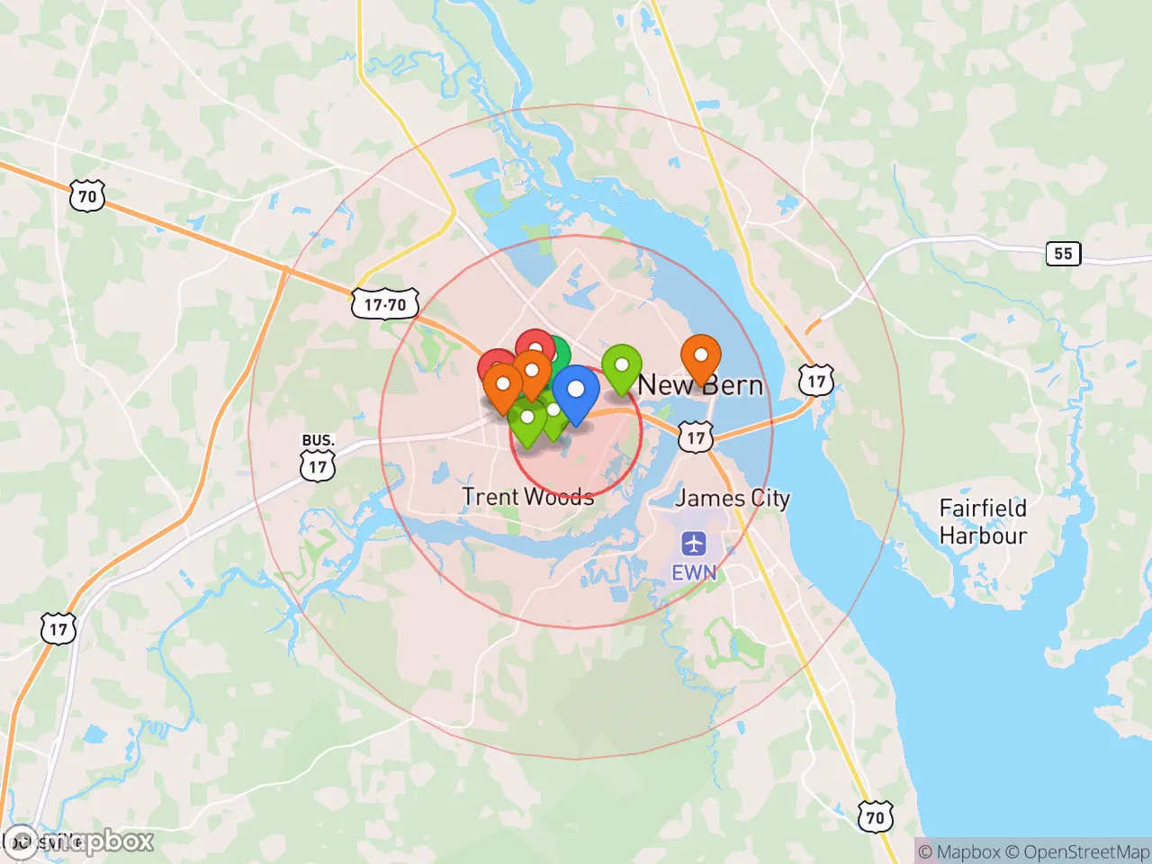 Hood Index scan area