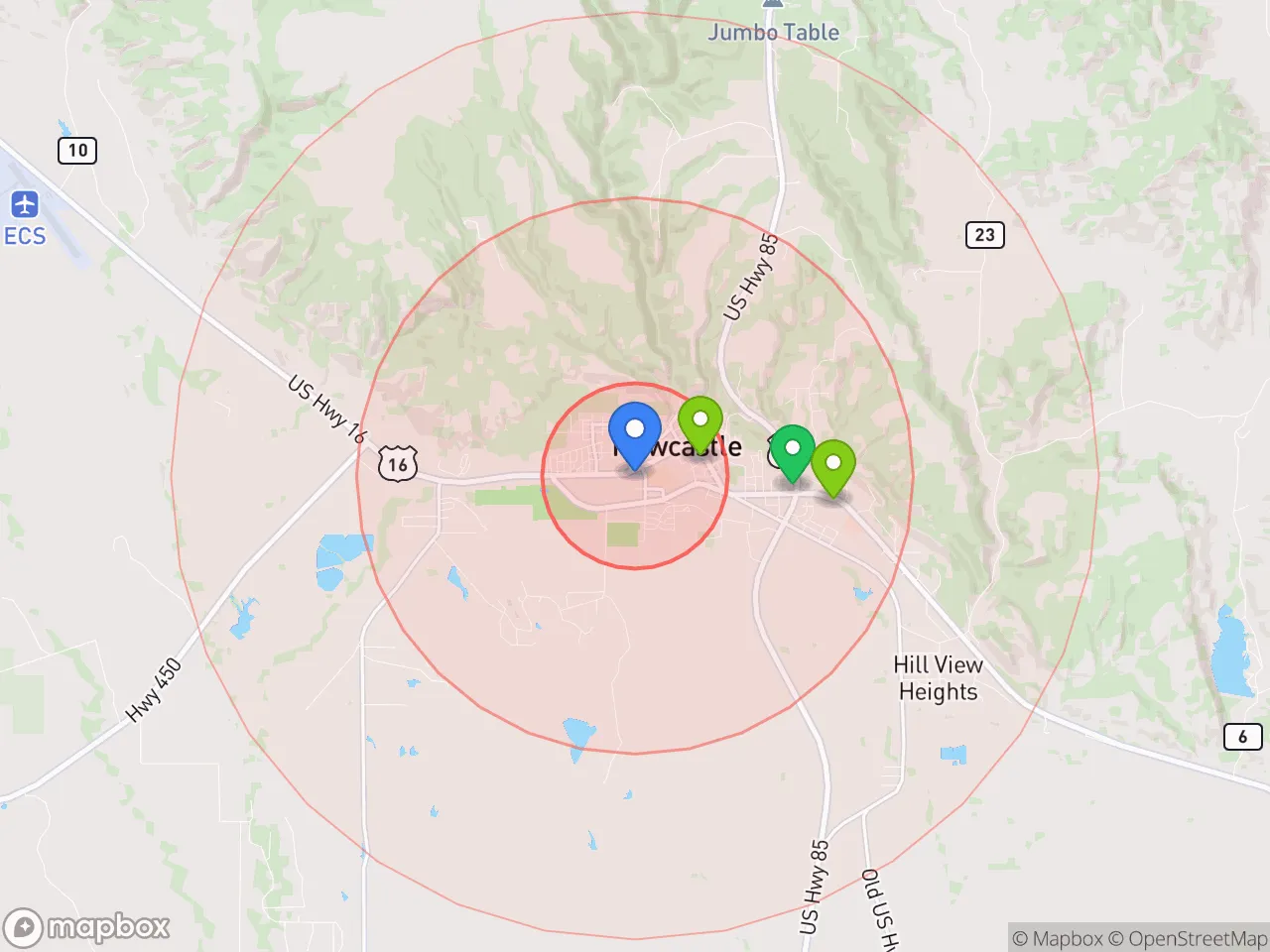 Hood Index scan area