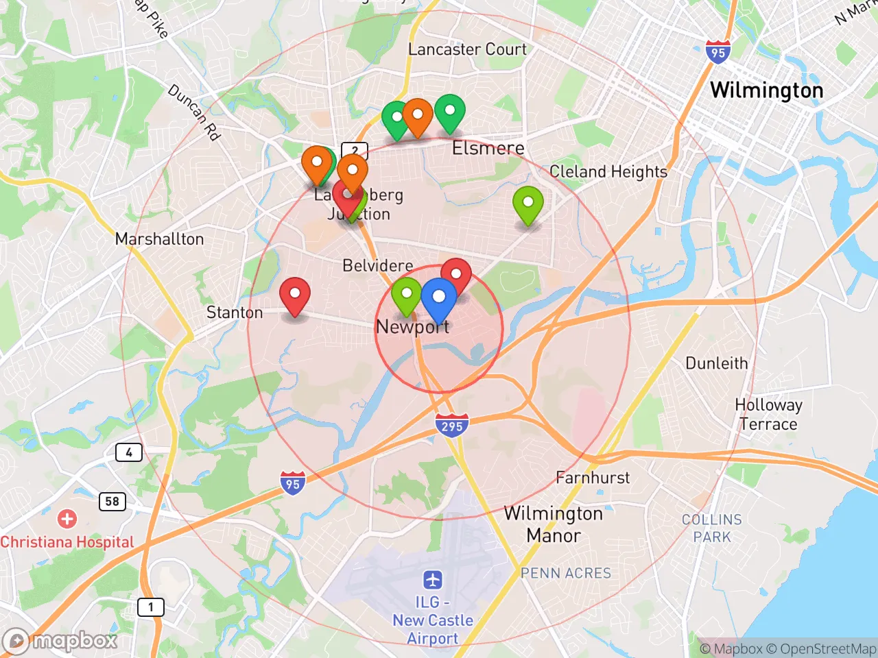 Hood Index scan area