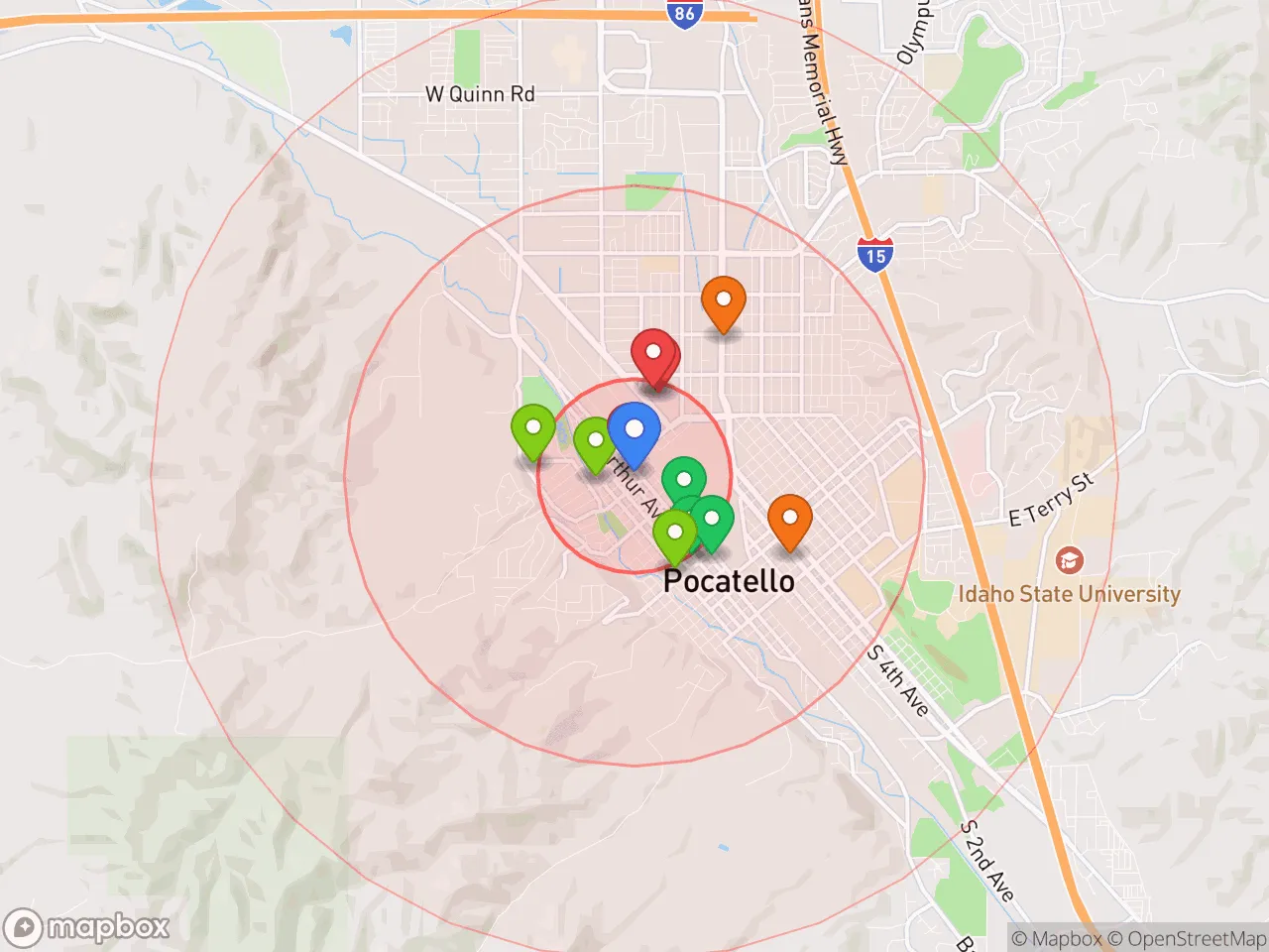 Hood Index scan area