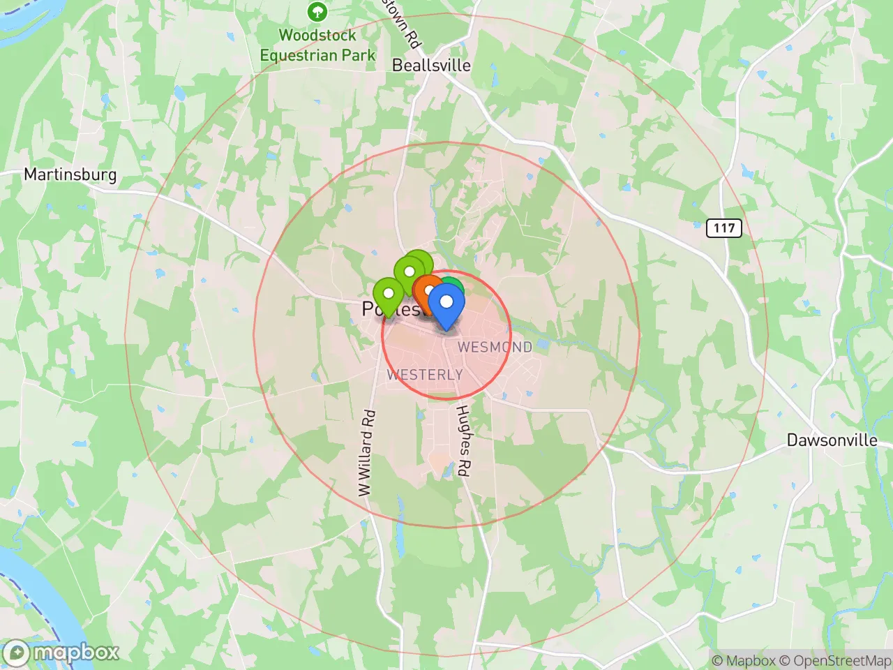 Hood Index scan area