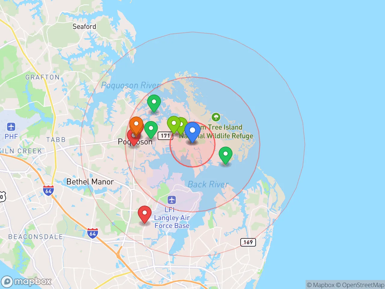 Hood Index scan area