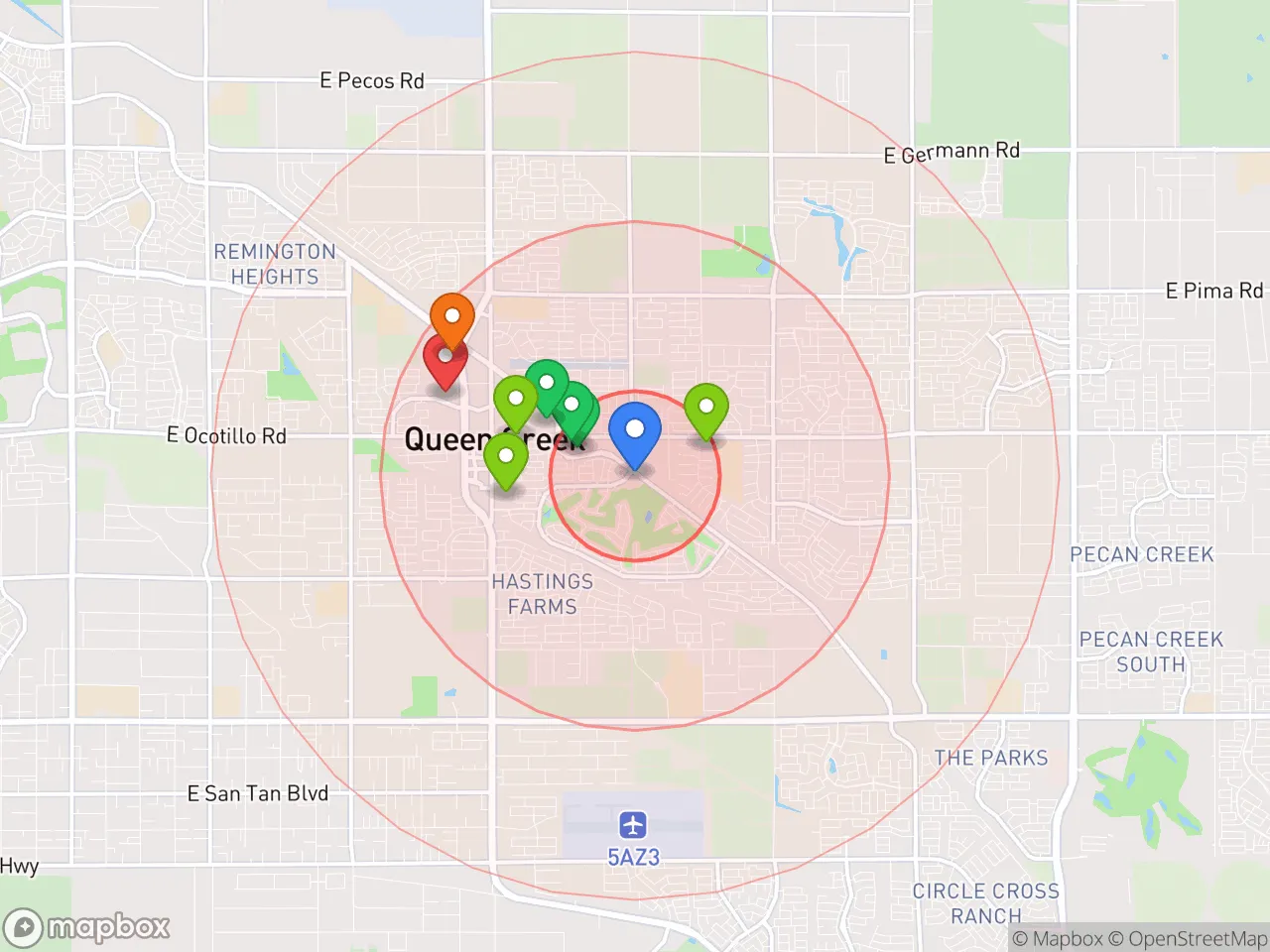 Hood Index scan area