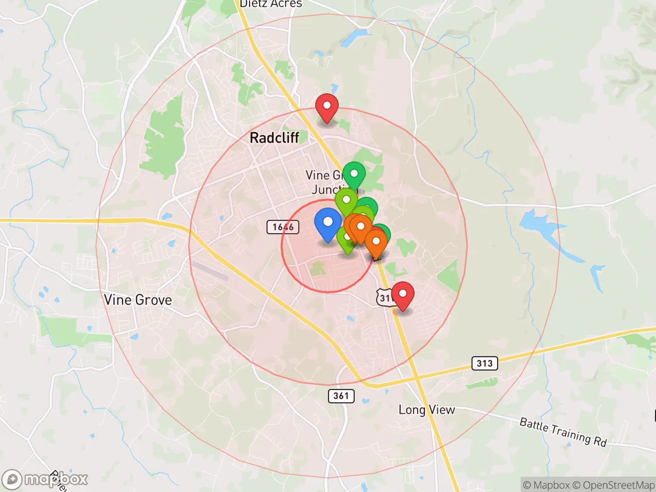 Hood Index scan area