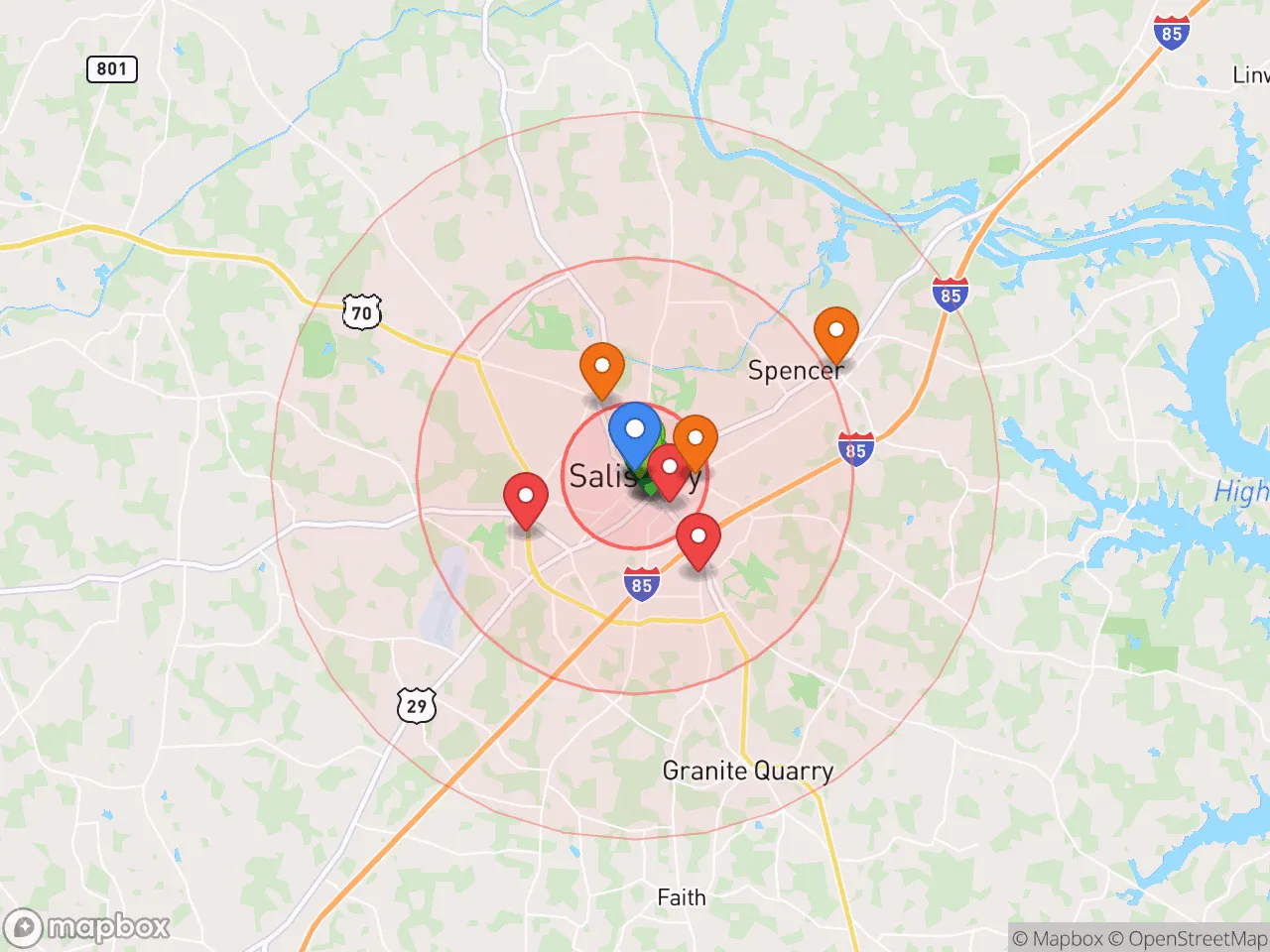 Hood Index scan area