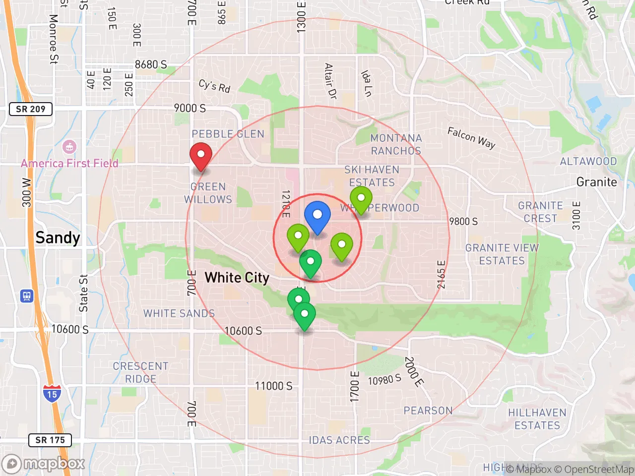 Hood Index scan area