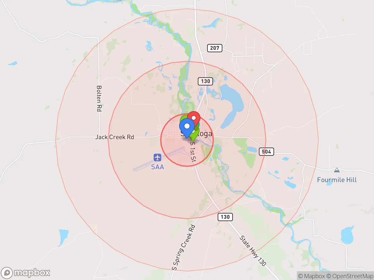 Hood Index scan area