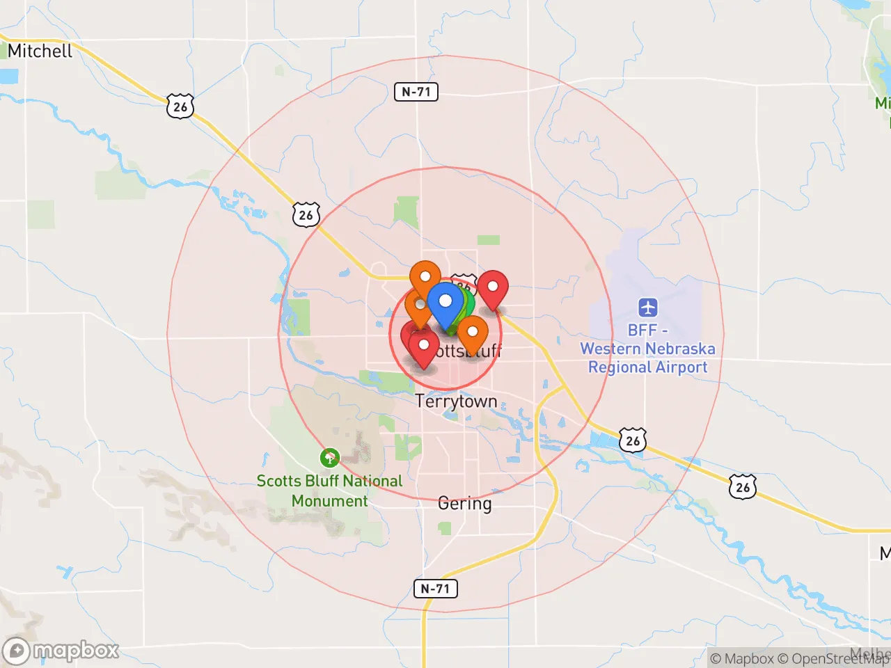 Hood Index scan area