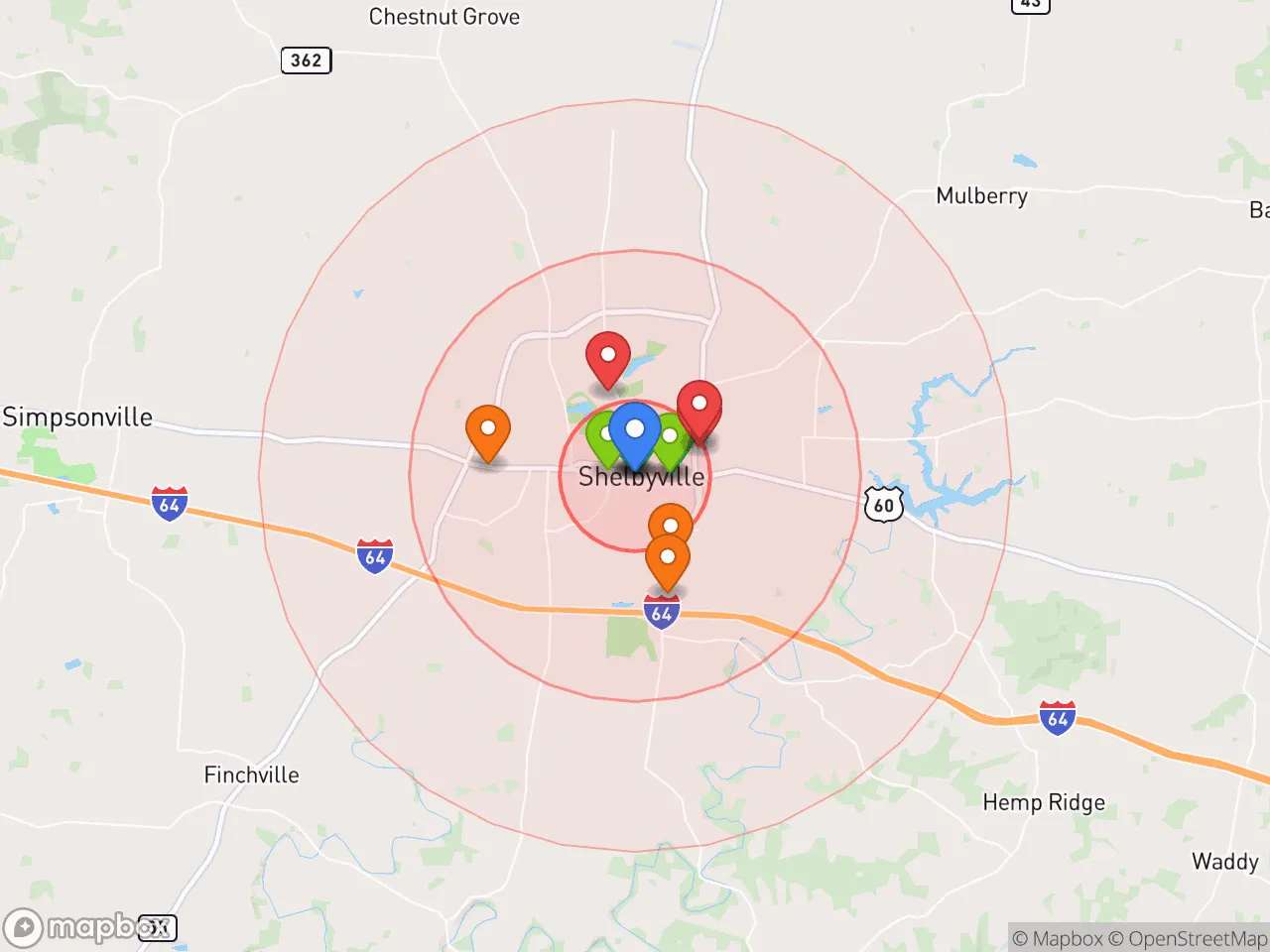 Hood Index scan area