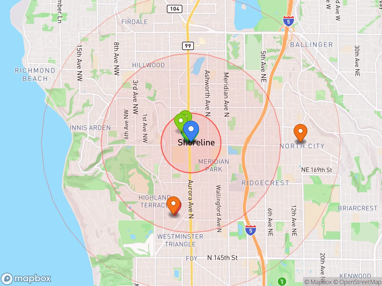 Hood Index scan area