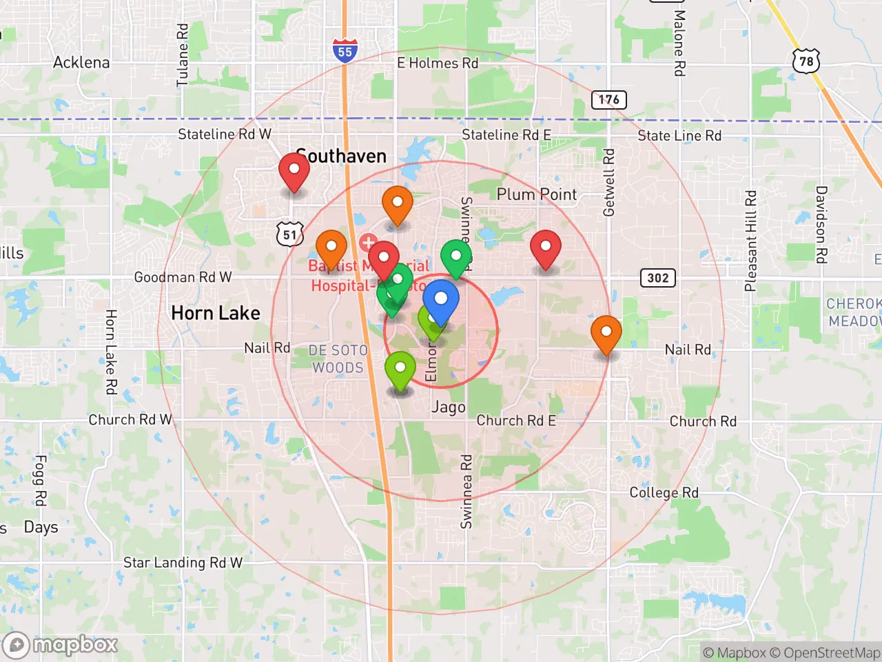 Hood Index scan area
