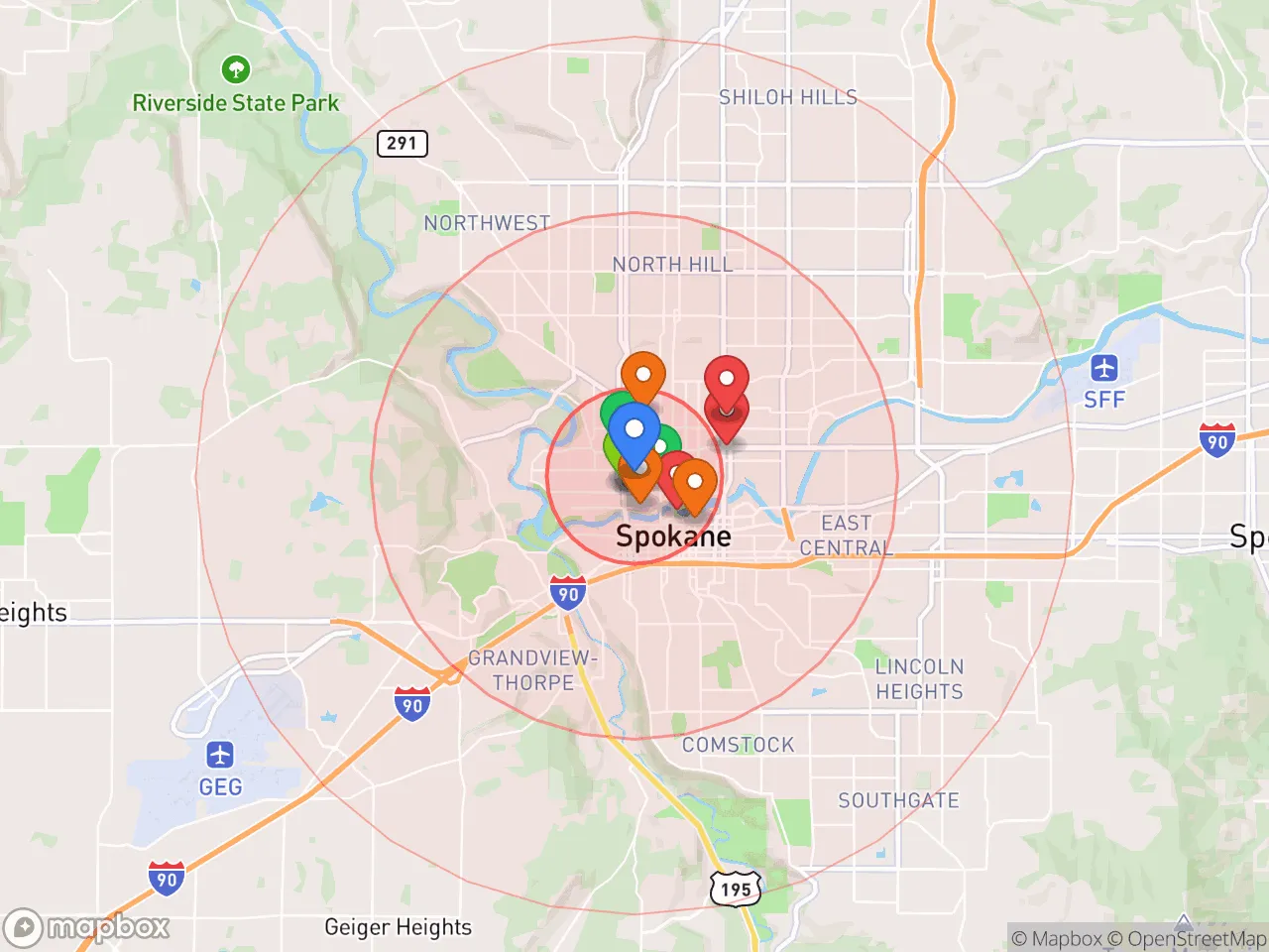Hood Index scan area