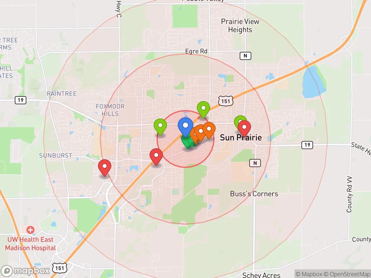 Hood Index scan area