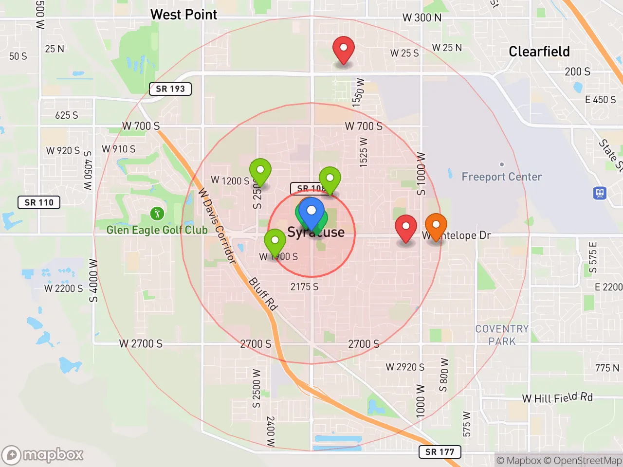 Hood Index scan area