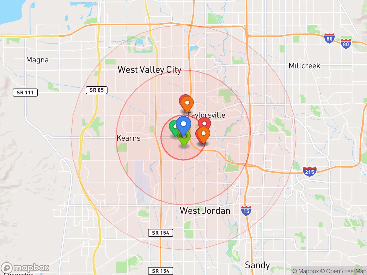 Hood Index scan area