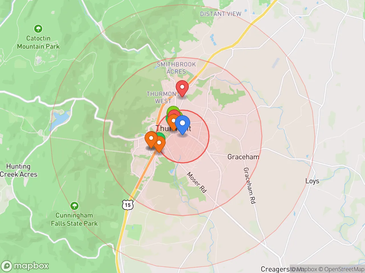 Hood Index scan area