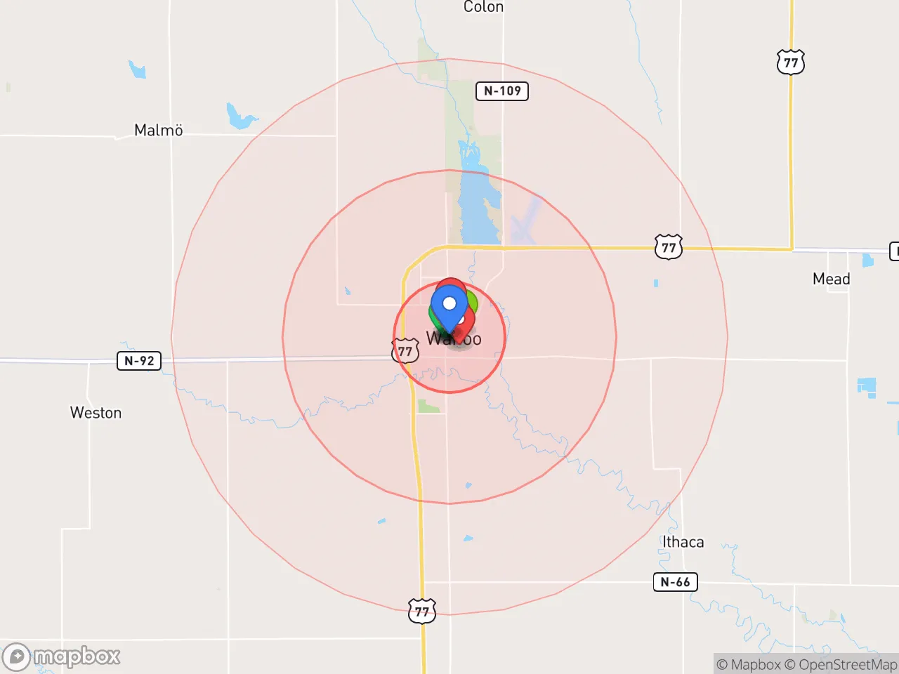 Hood Index scan area