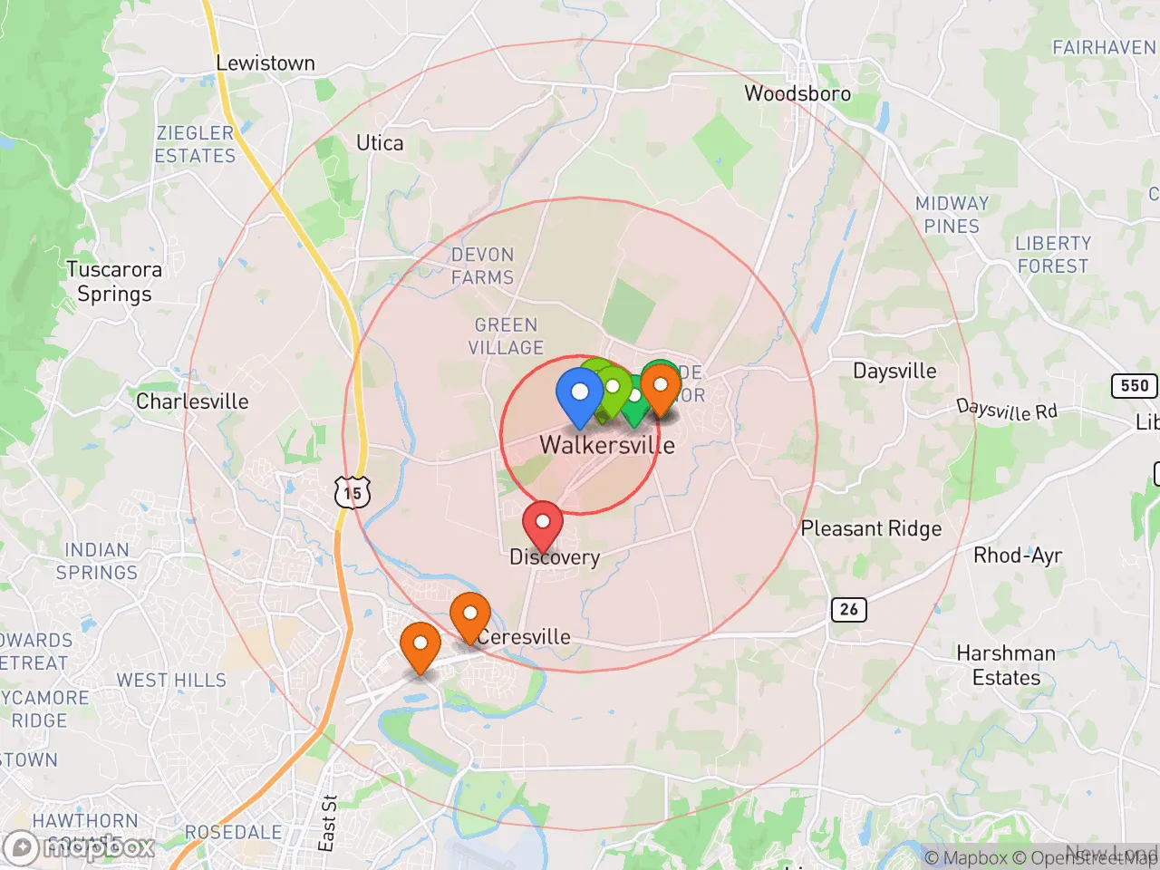 Hood Index scan area