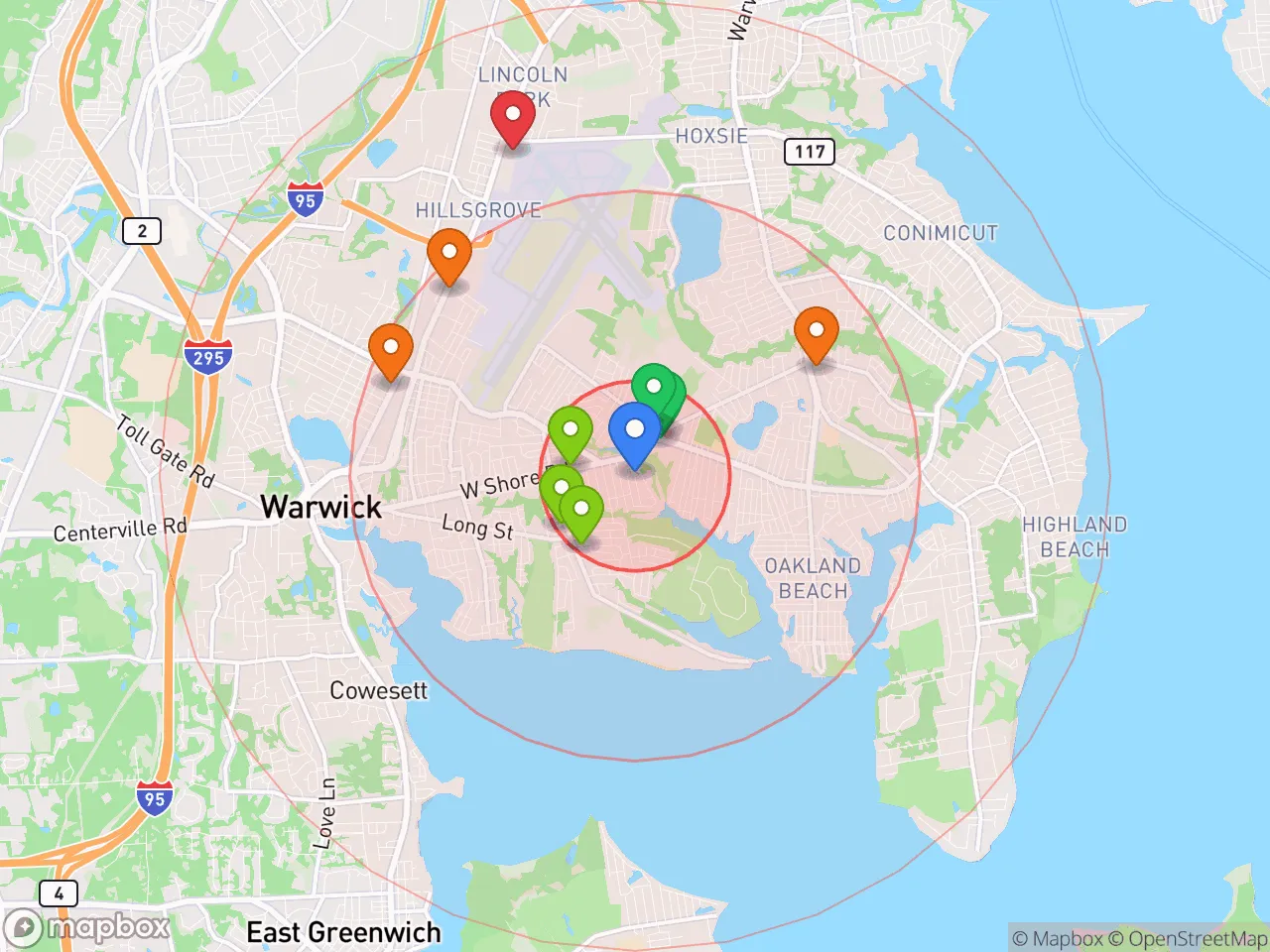 Hood Index scan area
