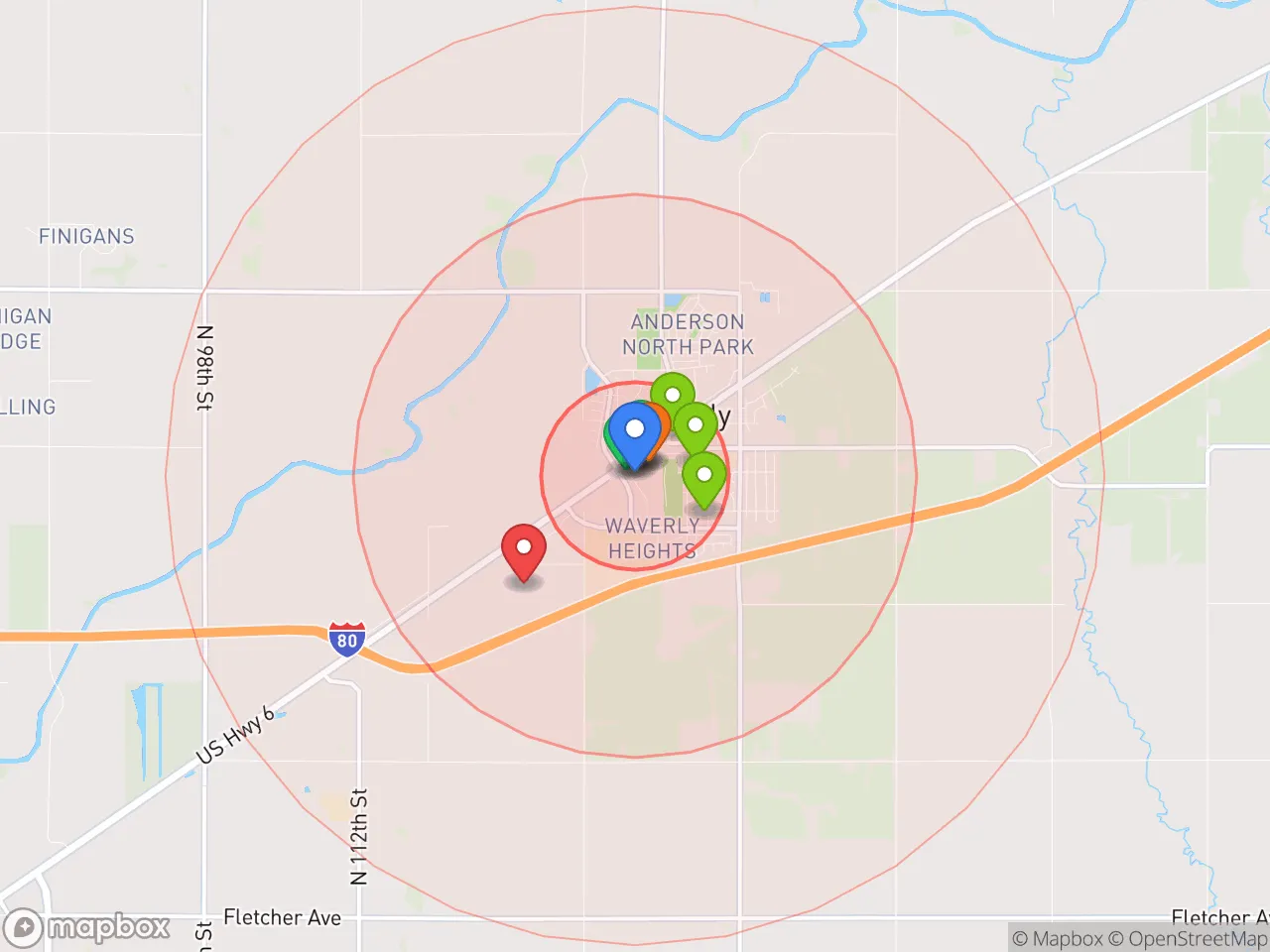 Hood Index scan area