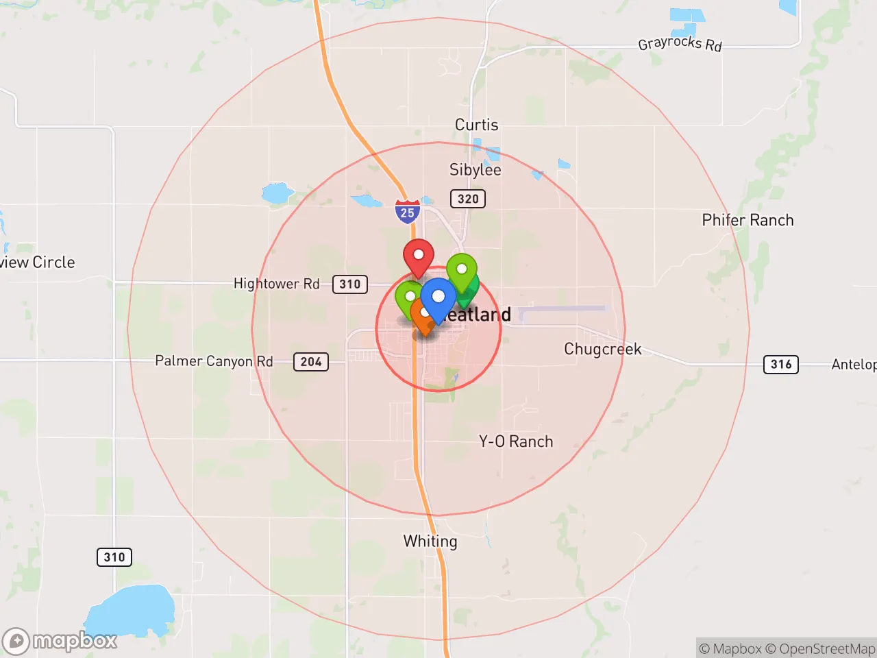 Hood Index scan area