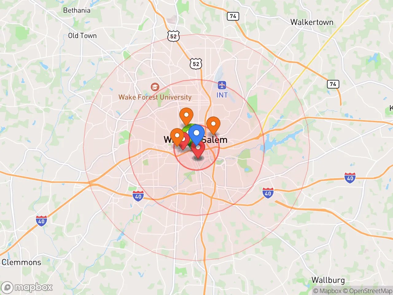 Hood Index scan area